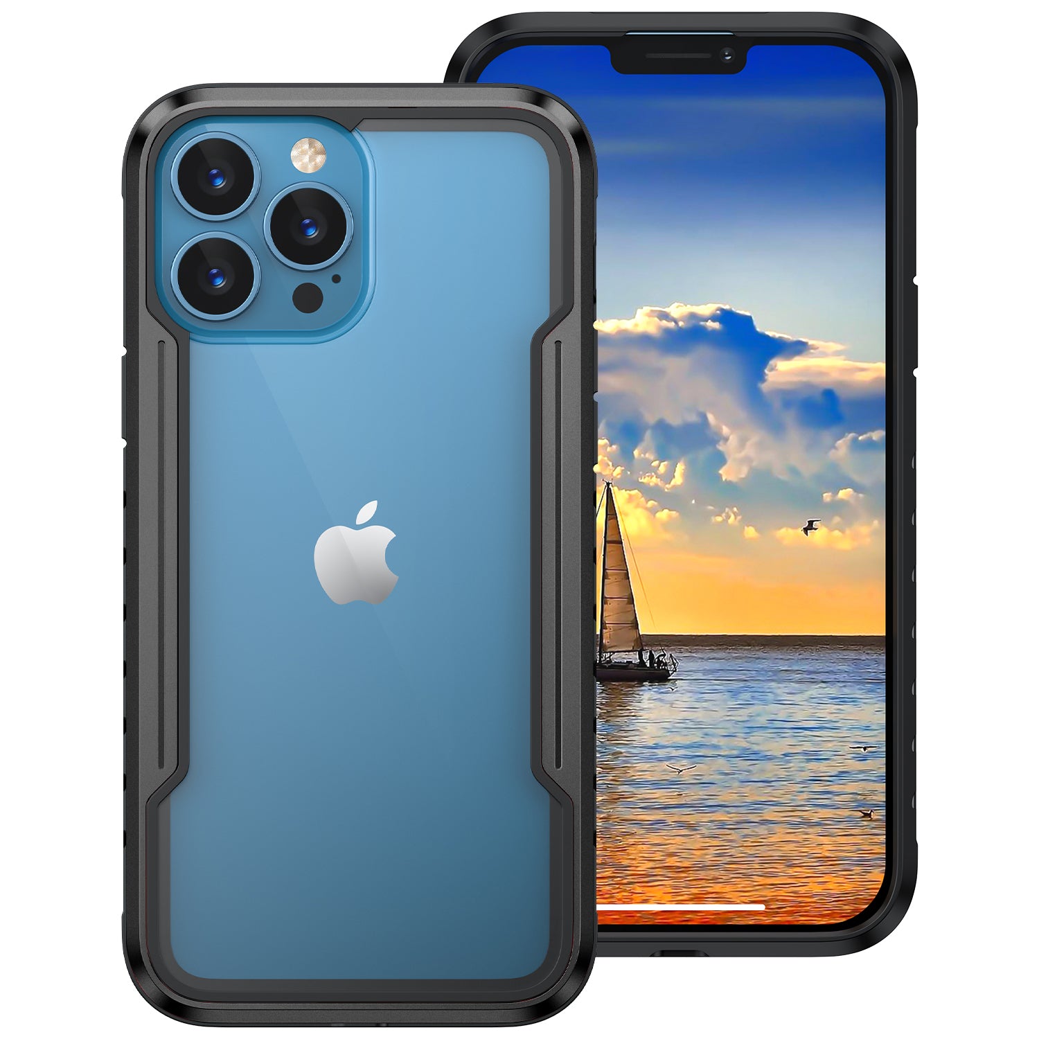 iPhone Xs Max 360 Degree Full Protection Military Case