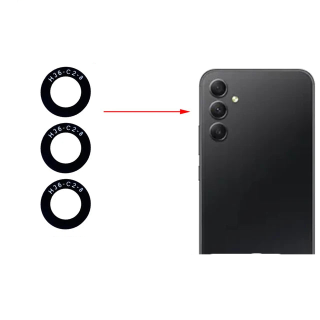 Samsung Galaxy A34 Compatible Camera Lens Set