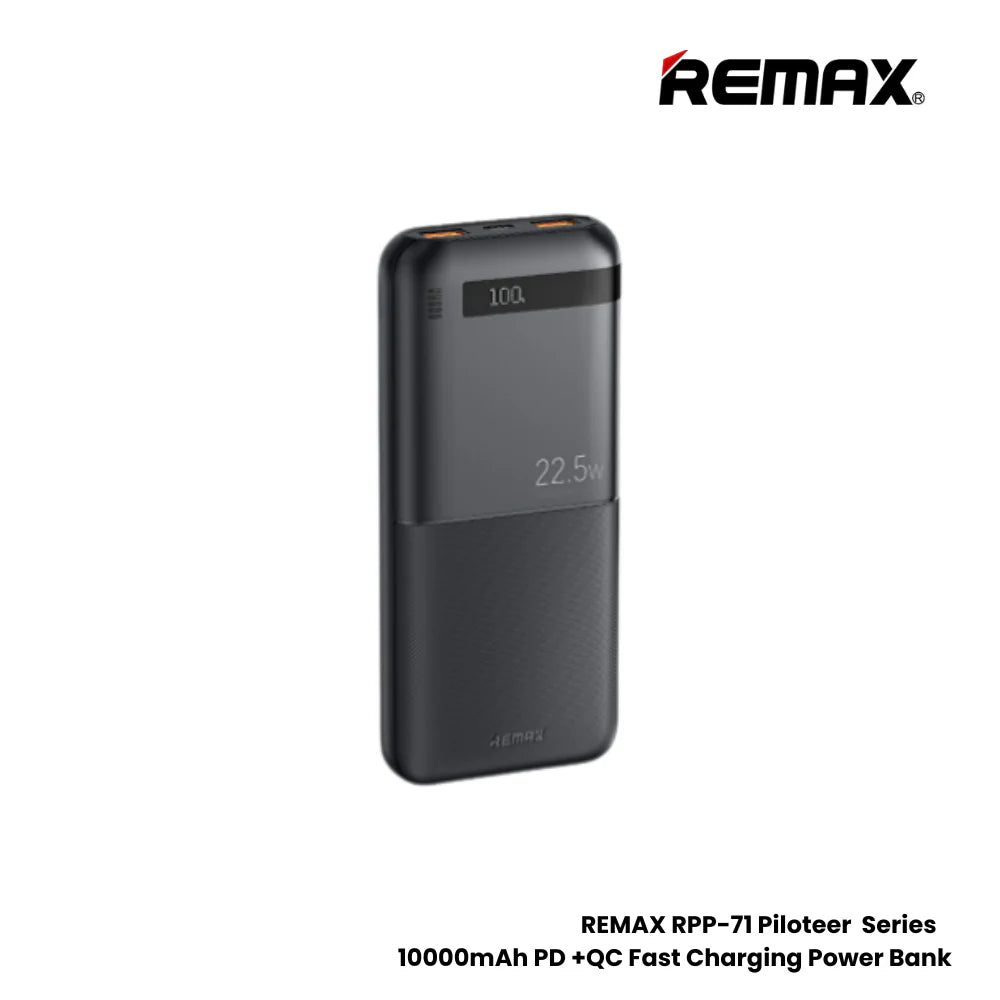 Remax Power Bank 10000 Mah PD+QC [RPP-71]