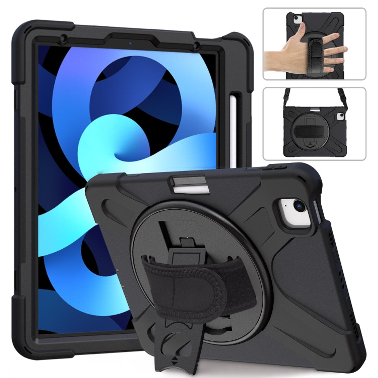 iPad Air 6 11" 2024 Heavy Duty 3 Piece Case