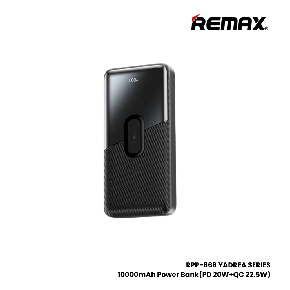 Remax Power Bank 10000 Mah PD+QC [RPP-666]