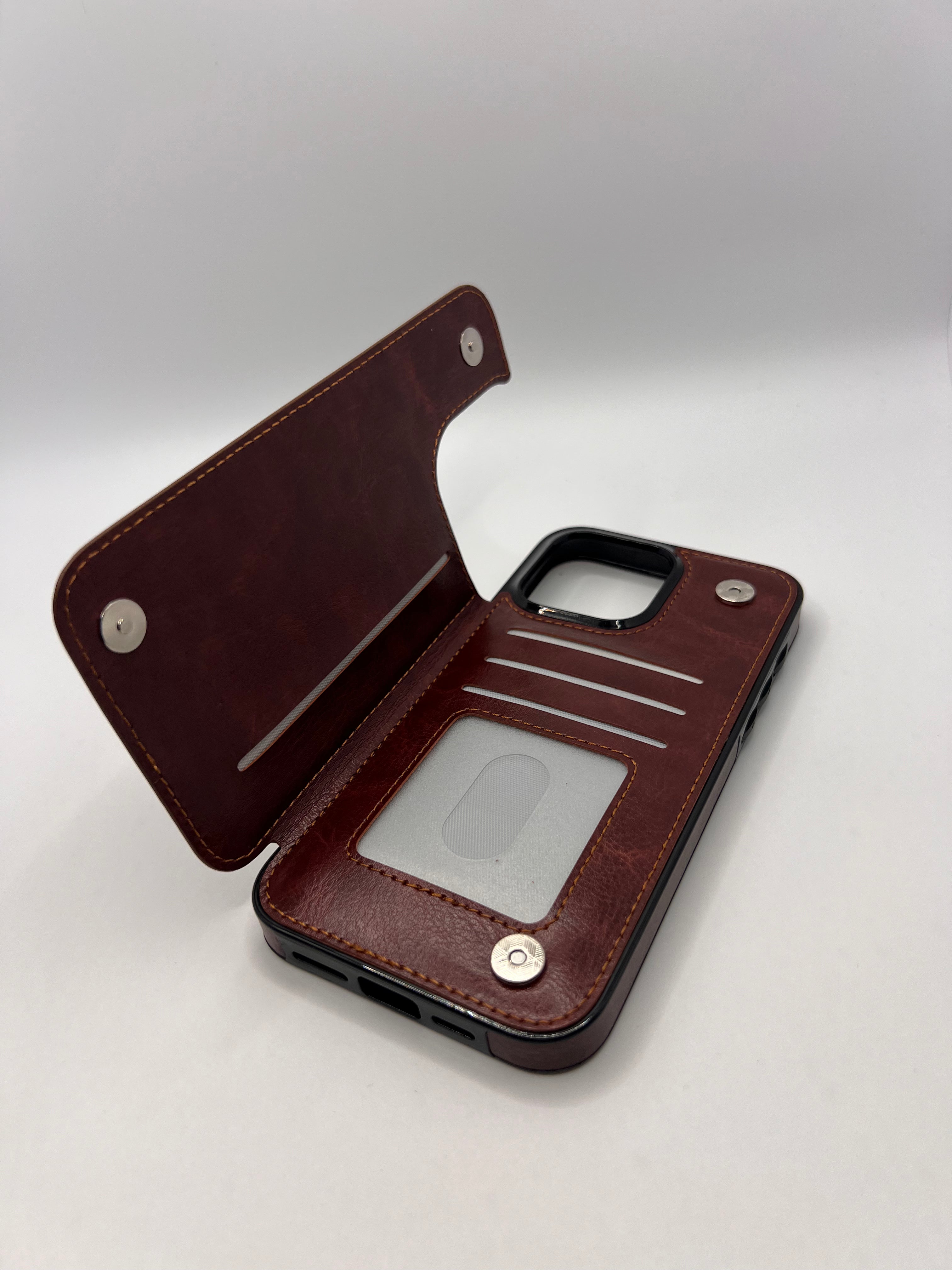 iPhone 6P/7P/8P Back Wallet Case