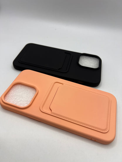 iPhone 14 Plus/ 15 Plus Back Card Soft Case