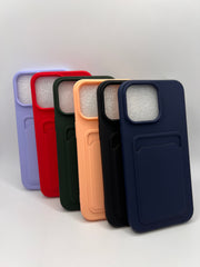 iPhone 15 Pro Max Back Card Soft Cases
