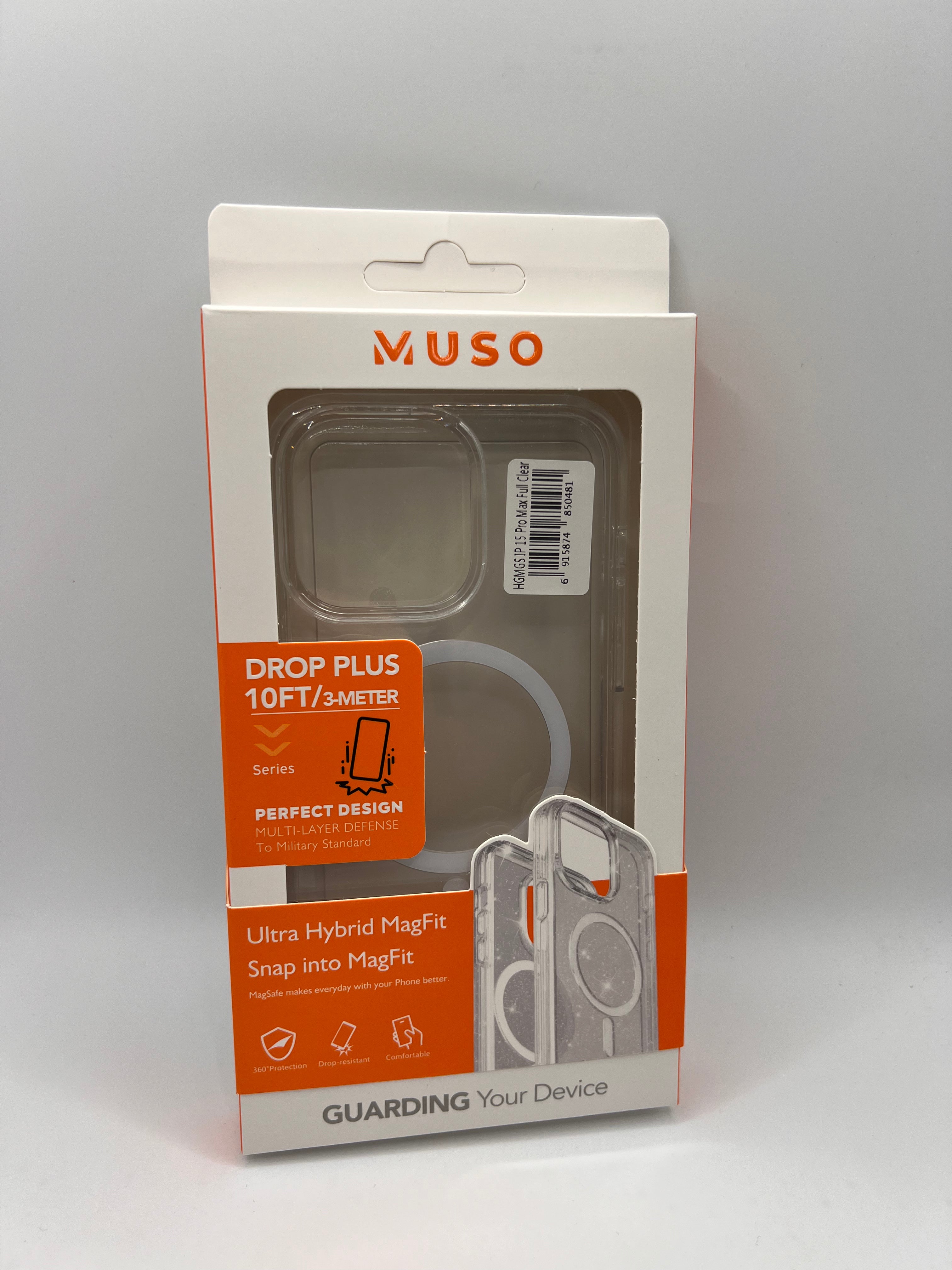 iPhone 13/14 MUSO Clear Magsafe Case(With Packaging)