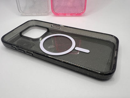 iPhone 15 MUSO Glitter Magsafe Case(With Packaging)