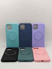 iPhone 14 Plus/ 15 Plus Soft Silicone Magsafe Case