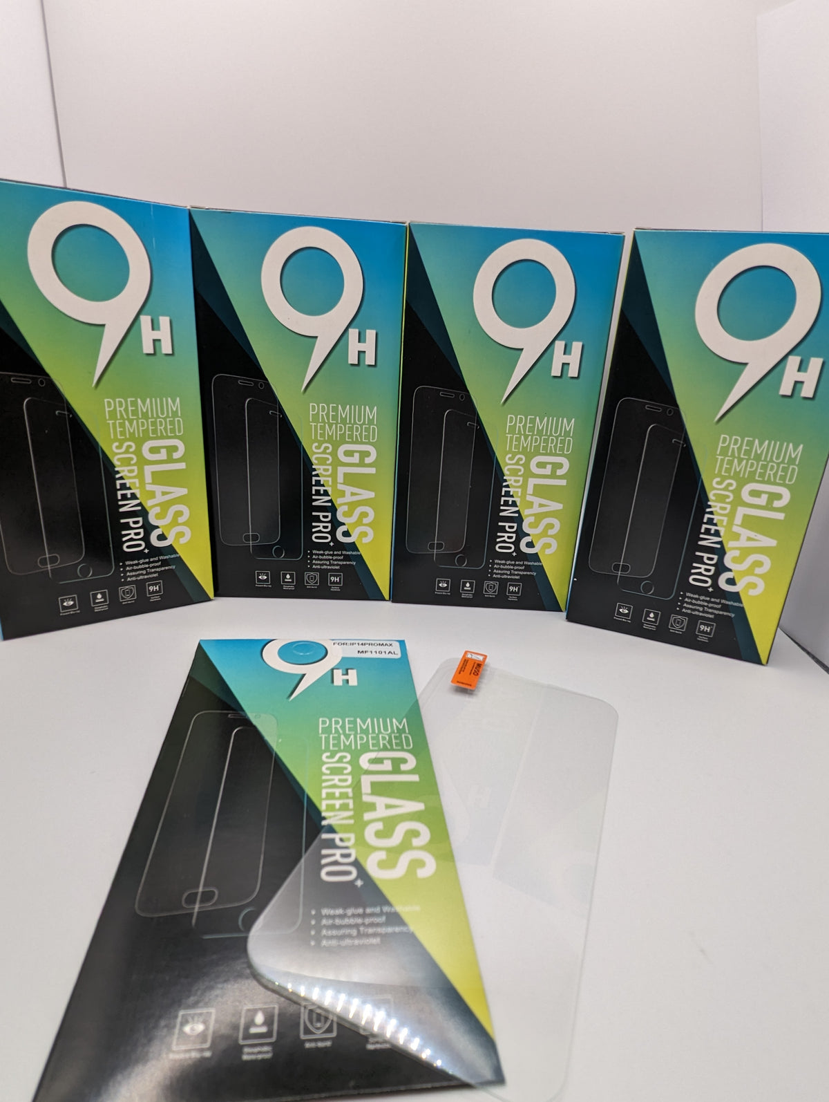 2D Normal Tempered Glass for 'A' Series(Pack of 15)