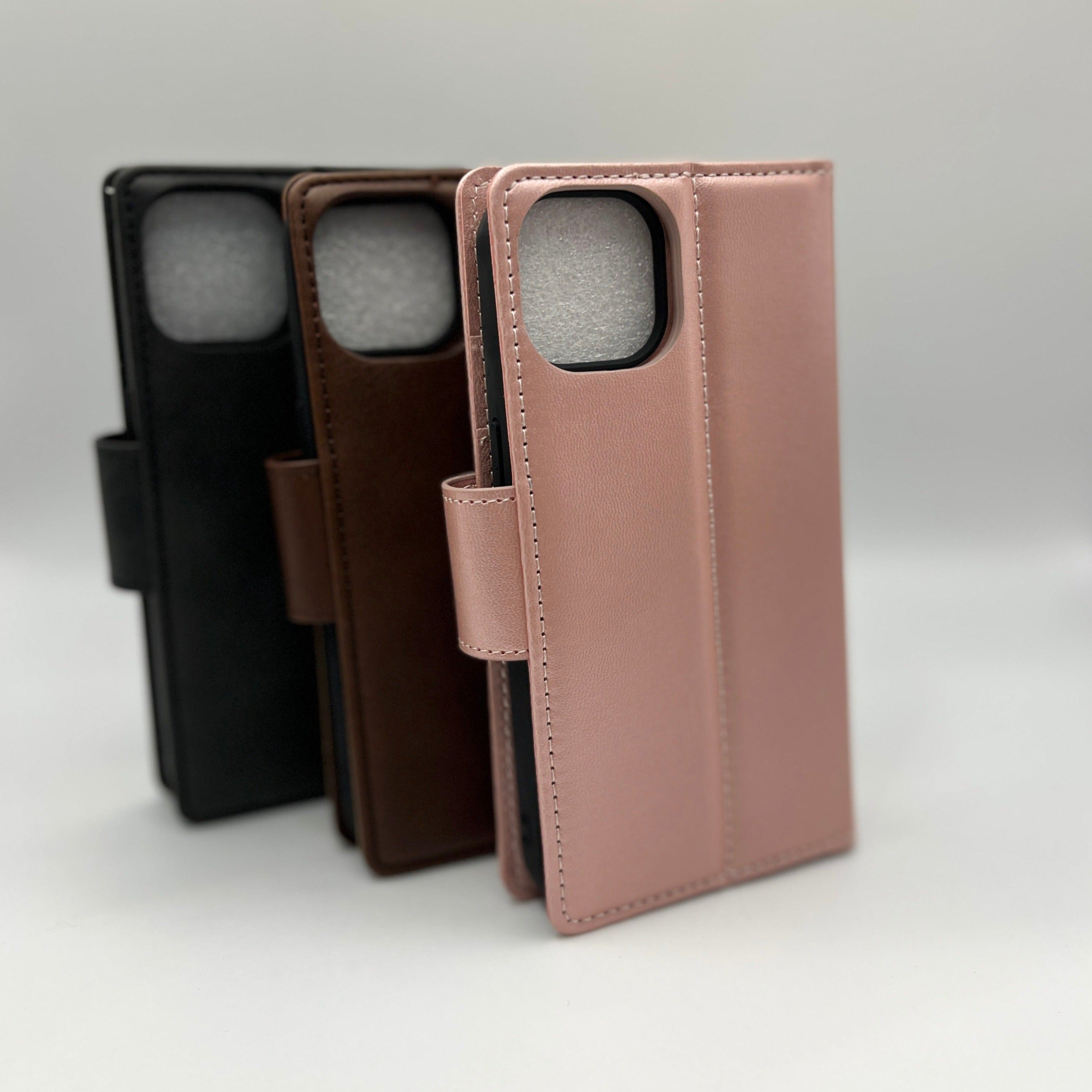 iPhone 6P/7P/8P Hanman 2 In 1 Leather Wallet Case