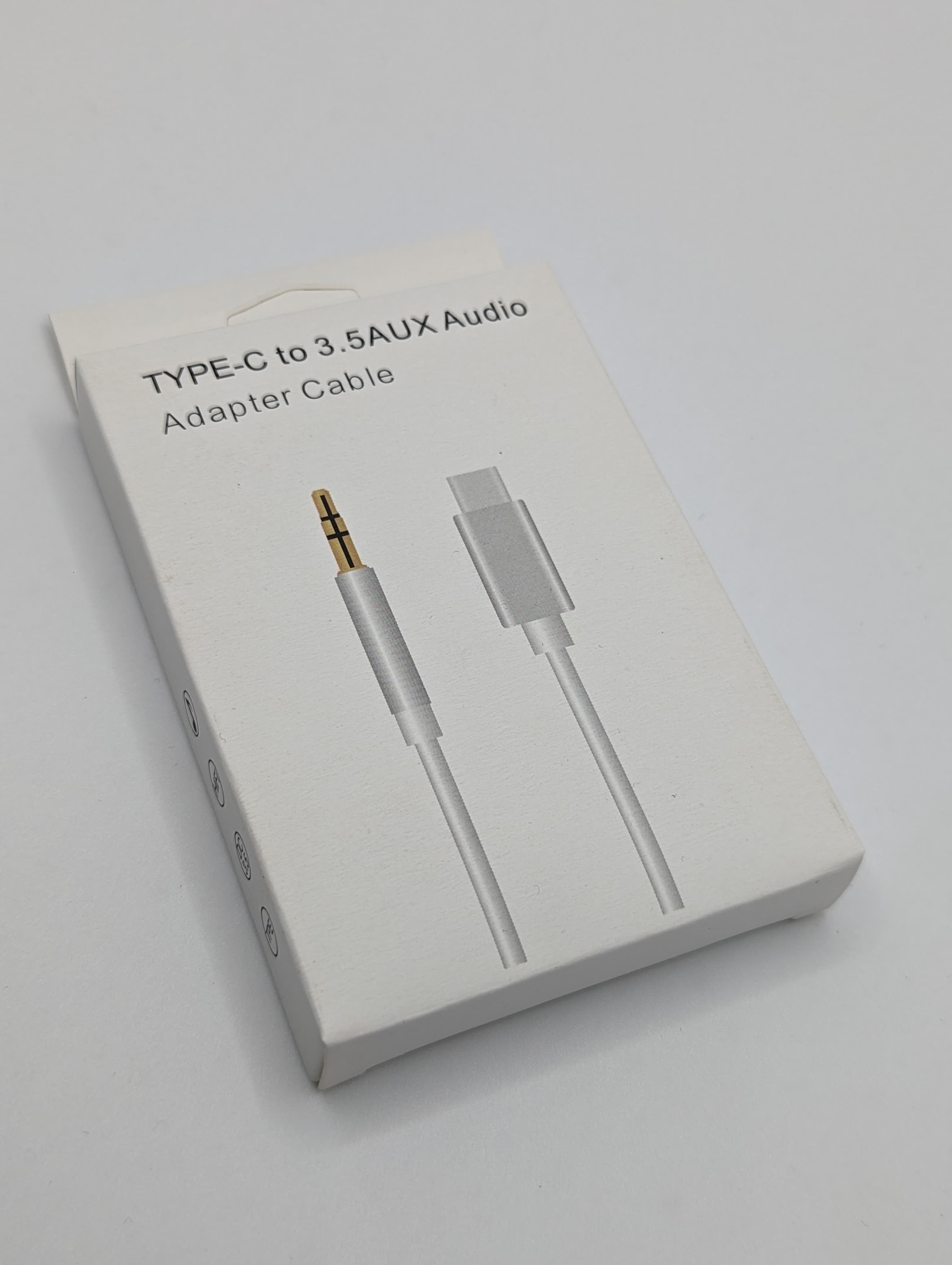 TYP-C to 3.5mm Jack Audio Aux Cord