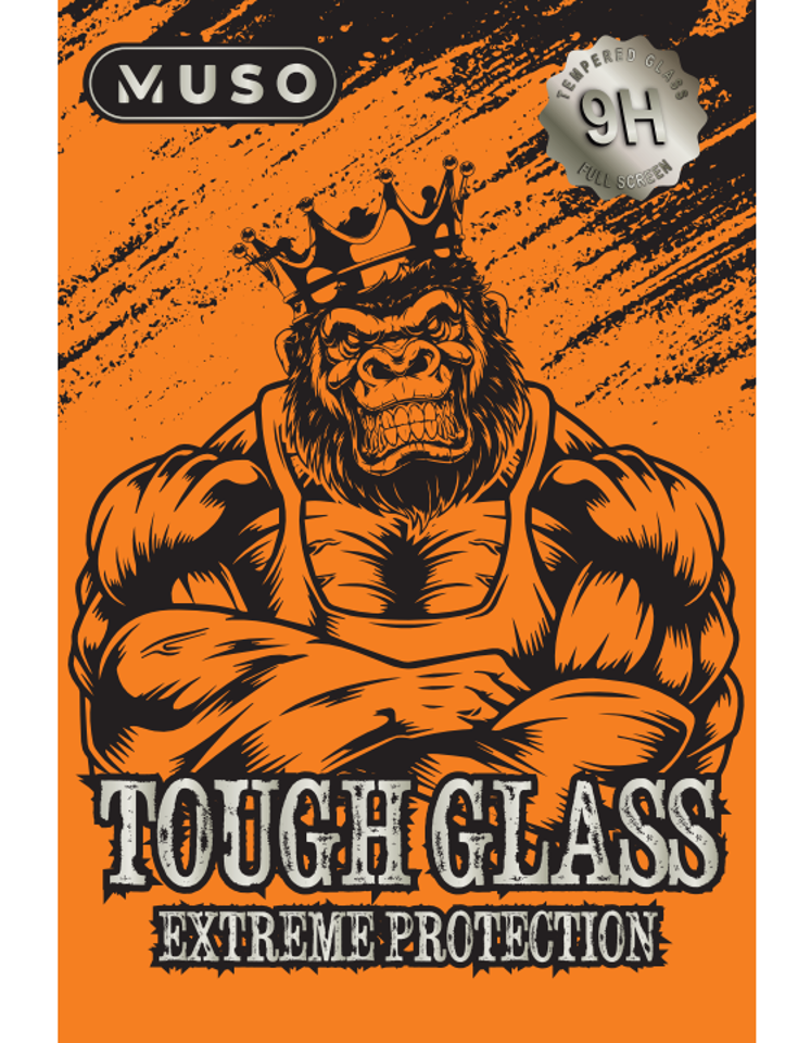MUSO Tough Glass Extreme Protection Full TPG iPhone