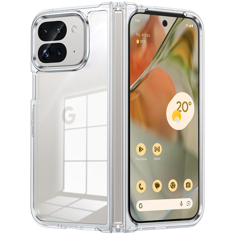 Google Pixel 9 Pro Fold Clear Hard Back Case