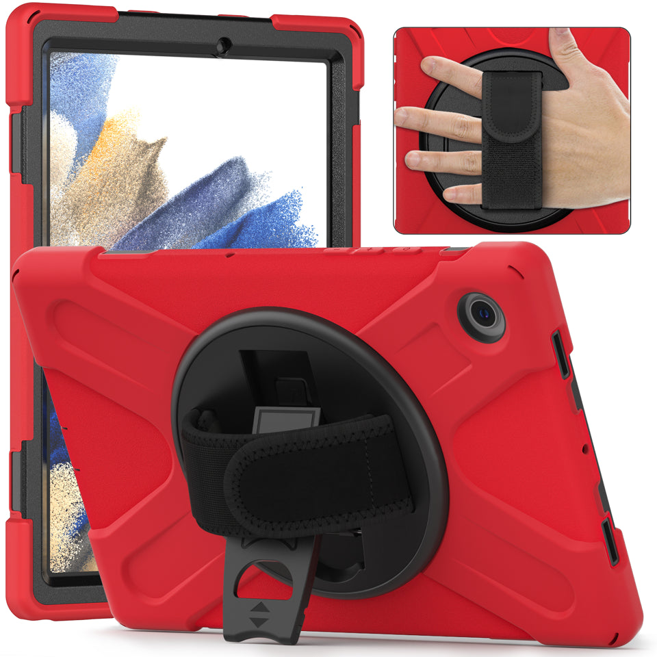 Heavy Duty Samsung Tab S8 Ultra 14.6 X900/X906 Case Red