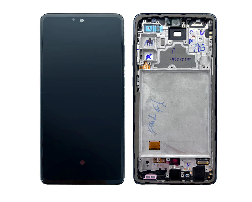 Samsung Galaxy A72 4G [A725] Service Pack LCD Replacement Black
